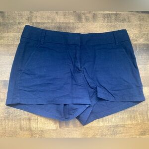 J. Crew Navy Blue Chino Shorts